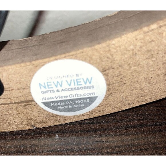 New View Gifts Metal Natural Wood Medallion Wall Art, Brown - Picture 7 of 8